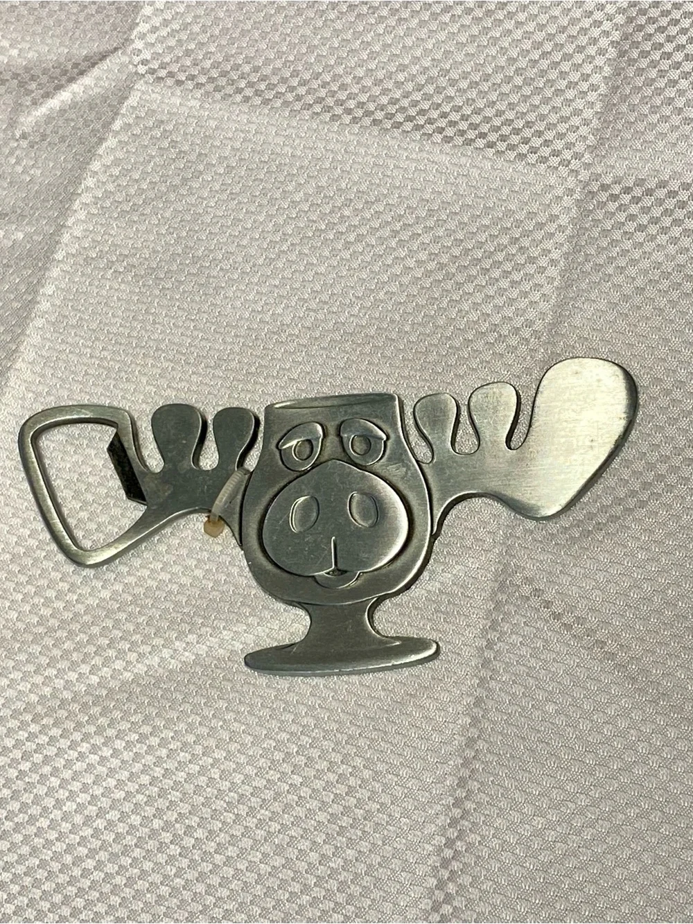 Christmas Vacation Bottle Opener - Brushed Silver Tone